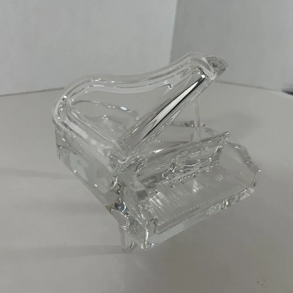 RARE Hofbauer Crystal Piano Trinket Made In West Germany